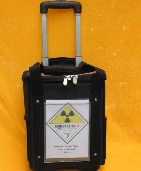 690302 Nylon Bag with Wheel and Pull handle