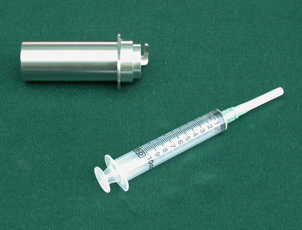 600292 Plexi-glass Tungsten Composite Syringe Shield