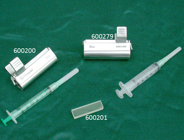 TC Clamp Style Tungsten Syringe Shield