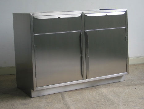 600410 48" Twin Door Drawer Cabinet