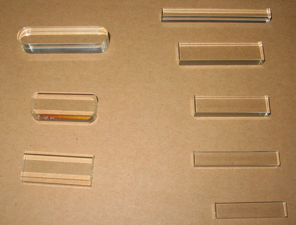 Syringe Shield Lead Glass Window