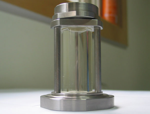 Lead Glass, Stainless Steel, Lead Vial Shield