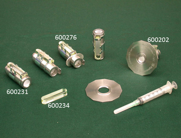 TC Windowed Tungsten Syringe Shield