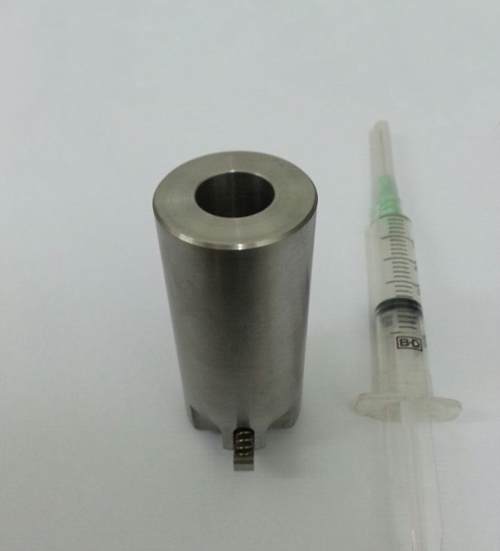 PET Syringe Shield With The Push Button(2)